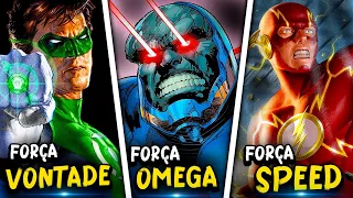 Todos 34 Tipos de FORÇAS existentes na DC COMICS | Explicadas