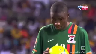 African Nations Cup Final Zambia-Ivory Coast  series penalty (8-7)