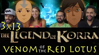 The Legend of Korra - 3x13 Venom of the Red Lotus - Group Reaction