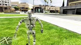 GTA 5 ULTRA REALISTIC GRAPHICS ◈Real T-800 preview◈
