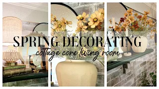 SPRING 2024 DECORATE WITH ME / COZY HOME DECOR / COTTAGE STYLE DECORATING / ROBIN LANE LOWE