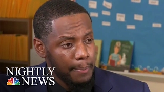 Inspiring America: Teacher Shares Personalized Handshake With Every Student | NBC Nightly News