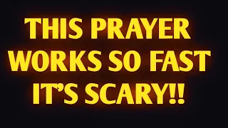 This Powerful Prayer works So Fast And God Answers Immediately - Please Watch This Now For Blessings