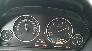 BMW F34 320i GT acceleration 0-190  TUNED
