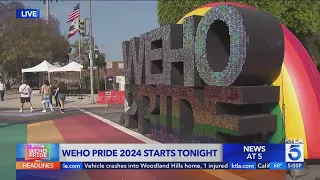WeHo Pride 2024 kicks off in West Hollywood