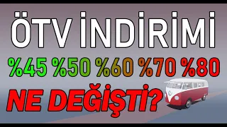 ÖTV İNDiRiMi MATRAH DÜZENLEMESİ