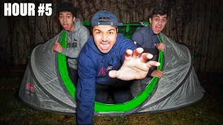 Last To Leave Tent Wins $100,000 (TENT FORT CHALLENGE!)