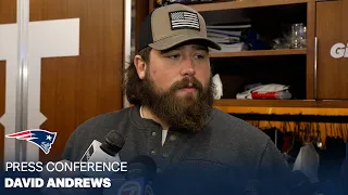 David Andrews: "I love playing here." | Patriots Press Conference