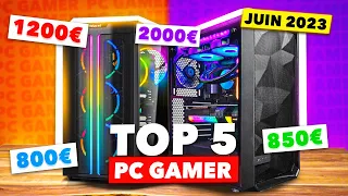 TOP 5 : PC GAMER PAS CHER JUIN (Config à 600€, 850€, 1200€, 1400€, 2000€)