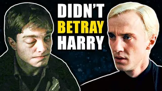 Why Didn't Draco Identify Harry Potter at Malfoy Manor?