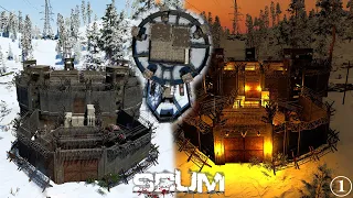 SCUM - Speed Build C1 -  SCUM oyununda Base İnşası