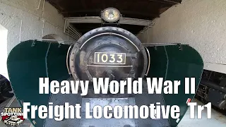 Heavy World War II Freight Locomotive  Tr1 No. 1033 "Risto" Made In 1941  - Finnish Railway Museum