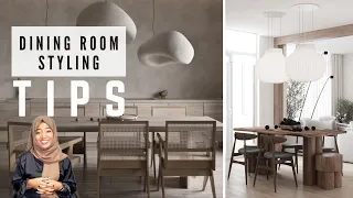 TOP 5 DINING ROOM STYLING TIPS | INTERIOR DESIGN