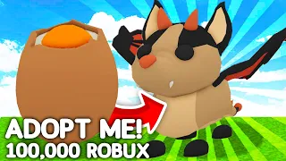 Trade from common to legendary win 100,000 ROBUX! Roblox Adopt Me Trading Race