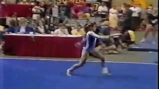 1987 NCAA Championships   Jill Andrews FX