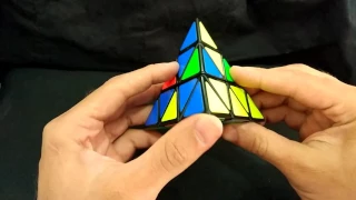 Como resolver o Pyraminx.