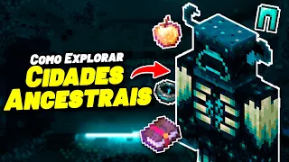 COMO ENCONTRAR e EXPLORAR a CIDADE ANCESTRAL no Minecraft 1.20 - (GUIA COMPLETO)