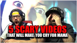 SPOOKY SUNDAYS!! Top 5 SCARY Ghost Videos That’ll Make You CRY For MAMA *REACTION!!