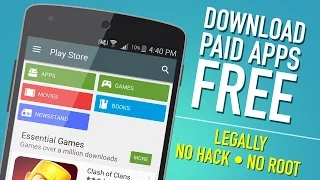 Play Store Hack/Premium & Mod Android Apps Download for Free