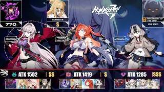 Honkai Impact 3rd 512D  - HoV 770 Pts : MPS (SS0) | DA:FL (S0) | VBm (SSS) | Songque S