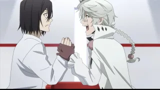 Bungo Stray Dogs eng dub Nikolai “I missed you bestie”