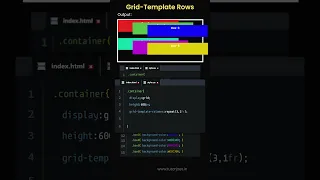 CSS Grid Template Rows| Tutor Joe's