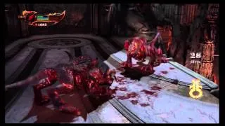 God of War 3 - Deimos battles the twin Cerberus (HD 720p)