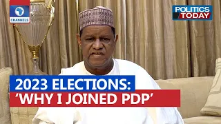 'Why I Joined PDP', Says Mohammed Hayatudeen | Politics Today