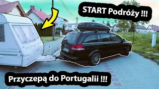 Rozpoczynamy Podróż do Portugalii !!! - Nieudany START i Wyrwane Okno (Vlog #291)