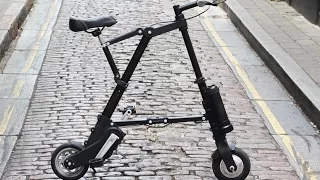 Clive Sinclair launches "world's lightest and most compact electric bike"