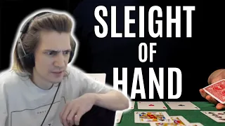xQc Reacts to 4 Levels of Sleight of Hand