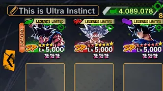 Triple Ultra Instinct Goku!!!