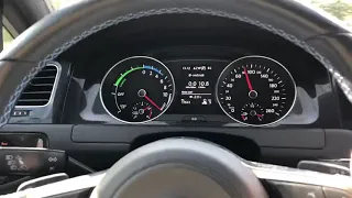 Golf GTE Acceleration