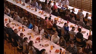 Spotkanie rodzin wielodzietnych w Wielopolu Skrzyńskim