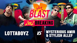 LottaBoyz vs Stylish Allef & Mysterious Amir I Top 16 2vs2 Breaking I The Legits Blast 2023