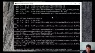 SysInternals for Forensics