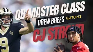 QB Master Class with Drew Brees Featuring CJ Stroud on Shooting'the Brees