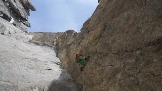 Aiguille du Fou Face Sud Voie Américaine Chamonix Mont-Blanc montagne alpinisme escalade