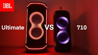JBL Ultimate VS 710 Partybox comparison sound test 1100 vs 800 watt 🔊🔥