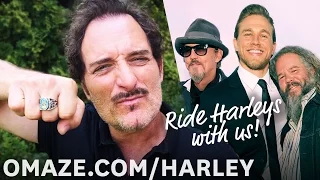 The Sons of Anarchy cast reunites for one last Harley ride… for charity