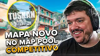 GAULES JOGANDO PELA PRIMERA VEZ O NOVO MAPA DO CSGO (TUSCAN) | CORTES DO GAULES