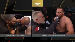 حمدي عبد الوهاب ضد دوناتيل مايس UFC