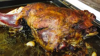 Oven Roasted Leg of Lamb. Perfect For Your Easter Meal!