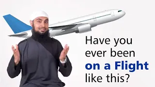 Replenish Ramadan | Have you ever been on a flight like this? | Episode 1 | #sajidumar #islam #quran