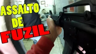 ASSALTO A EMPRESA COM FUZIL M4A1  - A VINGANÇA #1