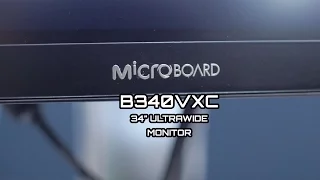 Microboard B340VXC 34" Ultrawide Display