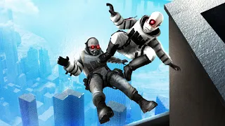 GMOD Jumping Fails • Super Soldiers (Improved Ragdolls)