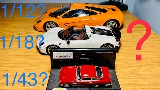 Discussing Size, Scale and Price For Diecast and Resin Model Cars!