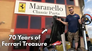 Exclusive Tour of Ferrari Biggest Parts Paradise .... Plus Exciting Project Updates