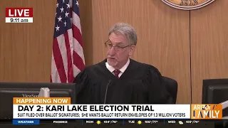DAY 2: Kari Lake's public records trial seeking access to ballots